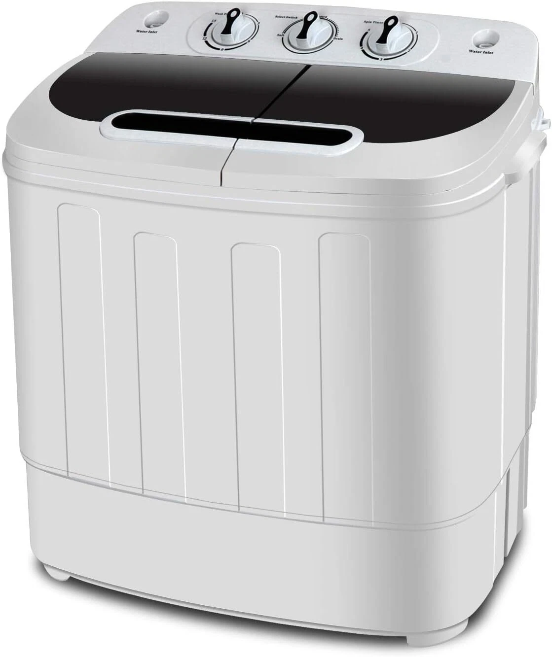 Por Mini Twin Tub Washing Machine 13LBS Compact La